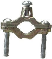 (image for) Halex 36019 Ground Clamp, 10 to 2 AWG Wire, Bronze