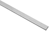 (image for) National Hardware 4200BC Series N247-007 Flat Bar, 1/2 in W, 48 in L, 1/8 in Thick, Aluminum, Mill