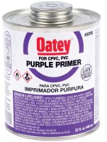 (image for) Oatey 30758 Primer, Liquid, Purple, 32 oz