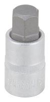 (image for) Vulcan 3506012013 Hex Bit Socket, 16 mm Tip, 1/2 in Drive, Chrome, 2-1/2 in OAL
