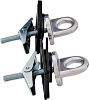 (image for) ProSource RT70557 Anchor Bolt, Heavy-Duty, Steel, Zinc, Rubber, Chrome, For: Truck Bed