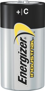 (image for) Energizer EN93 Battery, 1.5 V Battery, 8000 mAh, C Battery, Alkaline, Zinc-Manganese Dioxide