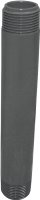 (image for) Genova 300 Series P-12-8 Pipe Nipple, 1/2 in, MIP, PVC, Gray, SCH 80 Schedule, 8 in L