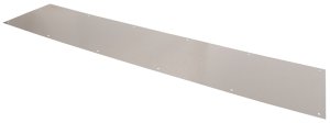 (image for) ProSource 32293TND-PS Kick Plate, 34 in L, 8 in W, Aluminum