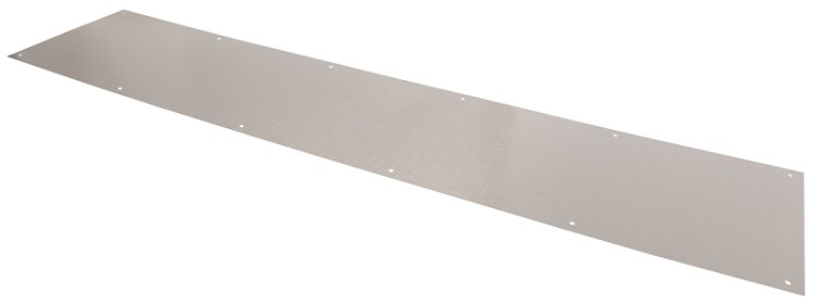 (image for) ProSource 32293TND-PS Kick Plate, 34 in L, 8 in W, Aluminum