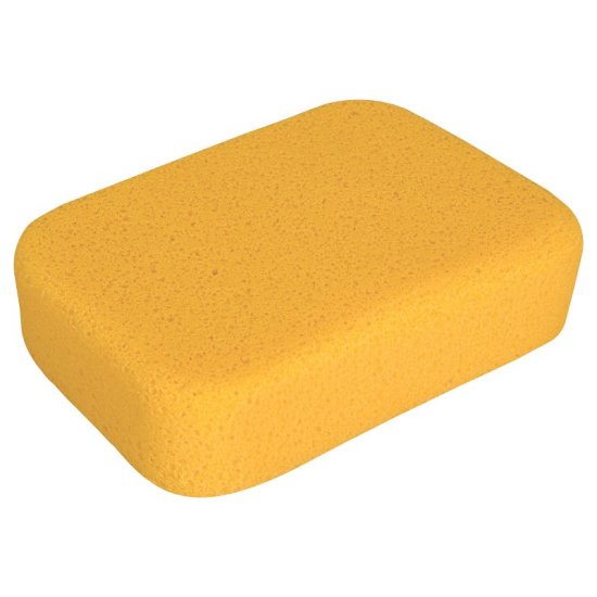 (image for) QEP 70005-24 All-Purpose Sponge, 7-1/2 in L, 5-1/2 in W, 1-7/8 in Thick, Polyester, Yellow
