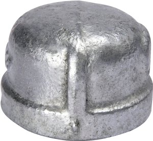 (image for) Smith-Cooper 34C 1040C Pipe Cap, 4 in, Threaded, Malleable Iron, 300 psi Pressure