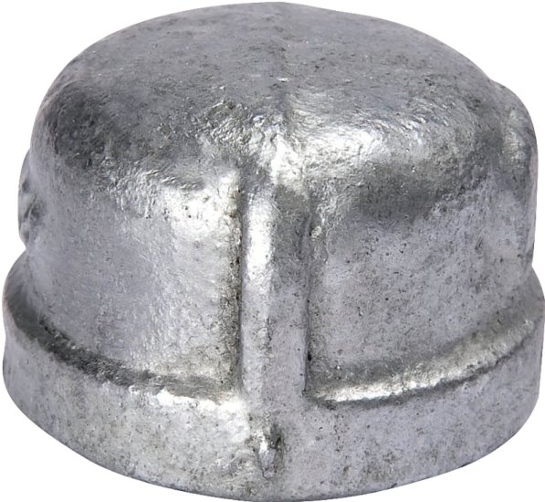 (image for) Smith-Cooper 34C 1040C Pipe Cap, 4 in, Threaded, Malleable Iron, 300 psi Pressure