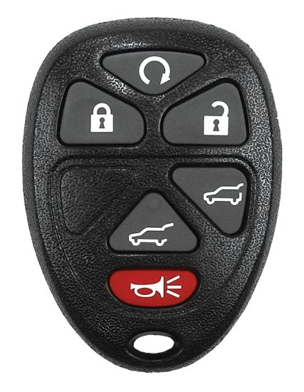 (image for) Hy-Ko 19GM810S Fob Shell, For: General Motors Vehicles, 6-Button