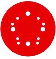 (image for) Diablo DCD050040H50G Sanding Disc, 5 in Dia, 40 Grit, Ultra Coarse, Ceramic Abrasive, 12-Hole, 50/PK