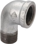 (image for) Galvanized 90 Deg Street Elbow