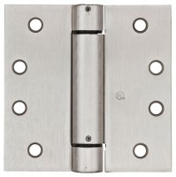 (image for) National Hardware N350-801 Spring Hinge, Cold Rolled Steel, Satin Nickel, 37 lb