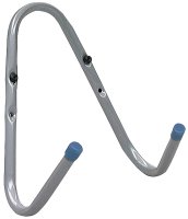 (image for) Crawford HA1 Storage Bracket, 40 lb, Wall, Steel, Gray, Zinc