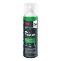 (image for) 3M Max Strength 90-NAT Contact Adhesive, Liquid, Mild Solvent, Clear, 12.6 oz Can