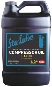 (image for) Sta-Lube SL22133 Compressor Oil, 30W, 1 gal Bottle