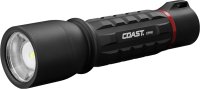 (image for) Coast XP Series XP9R Flashlight, ZX850 Battery, Rechargeable, Zithion-X Battery, LED Lamp, Bulls Eye Spot, Flood Beam