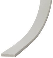 (image for) Frost King V447H Foam Tape, 1-1/4 in W, 30 ft L, 3/16 in Thick, PVC, Gray