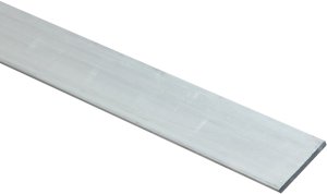 (image for) National Hardware 4200BC Series N247-114 Flat Bar, 1-1/2 in W, 72 in L, 1/8 in Thick, Aluminum, Mill
