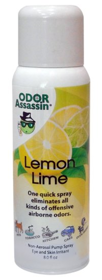 (image for) Odor Assasin 124949 Odor Eliminator, 6 oz Can, Pale Yellow, Orange Terpenes
