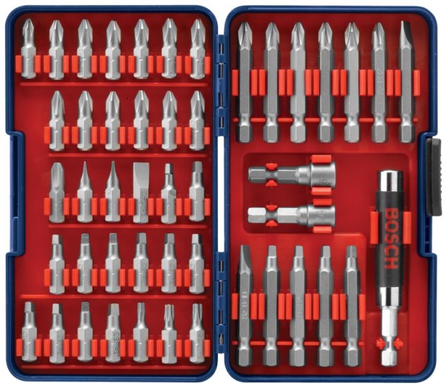 (image for) Bosch T4047L Screwdriver Bit Set, 47-Piece, Steel