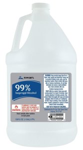 (image for) Swan 1000040547 Isopropyl Rubbing Alcohol, 1 gal, Liquid