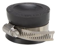 (image for) ProSource TC-15 Test Cap, 1-1/2 in Connection, Capping Pipe Ends, PVC, Black, 1-1/2 in Pipe