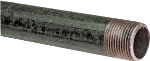 (image for) Kloeckner Metals BLACK-3/4 Pipe, 3/4 in, 10 ft L, Threaded