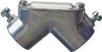 (image for) Halex 14405 Set Screw Pull Elbow, 90 deg Angle, 1/2 in, Zinc, 15/BX