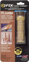 (image for) Protective Coating PC-LUMBER 025574 Epoxy Putty, Solid, 1 oz, Cylinder