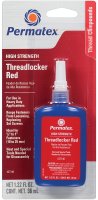 (image for) Permatex 27140 Threadlocker, Liquid, Mild, Red, 36 mL Bottle