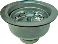 (image for) ProSource 122043-3L Basket Strainer Assembly, 4-1/2 in Dia, For: 3-1/2 to 4 in Dia Opening Sink