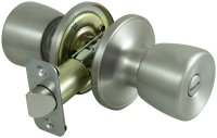 (image for) ProSource TS610BRA4V Privacy Lockset, Tulip Design, Stainless Steel