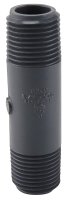 (image for) Genova 300 Series P-12-3 Pipe Nipple, 1/2 in, MIP, PVC, Gray, SCH 80 Schedule, 3 in L