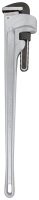 (image for) Vulcan JL40036 Pipe Wrench, 130 mm Jaw, 36 in L, Serrated Jaw, Aluminum, Powder-Coated, Heavy-Duty Handle