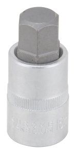 (image for) Vulcan 3506012013 Hex Bit Socket, 16 mm Tip, 1/2 in Drive, Chrome, 2-1/2 in OAL