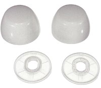 (image for) Danco 80821 Bolt Cap, Universal, Plastic, White