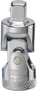 (image for) DEWALT DWMT86011OSP Universal Joint, 1/4 in Drive, Female, Male Drive, 1-5/16 in L, Chrome