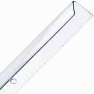 (image for) Korner Kovers U 9130 Corner Shield, 4 ft L, 1-1/8 in W, Vinyl, Clear