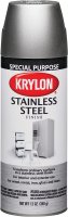 (image for) Krylon K02400777 Spray Metallic Spray Paint, Silver Metallic, Stainless Steel, 11 oz