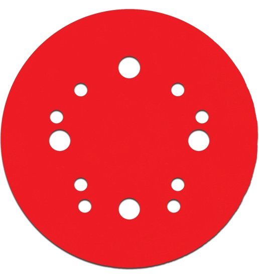 (image for) Diablo DCD050120H15G Sanding Disc, 5 in Dia, 120 Grit, Ultra Fine, Ceramic Abrasive, 12-Hole