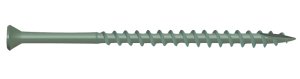 (image for) Camo 0346100 Deck Screw, #7 Thread, 1-5/8 in L, Trim Head, Star Drive, Type 17 Slash Point, Carbon Steel, 100/PK