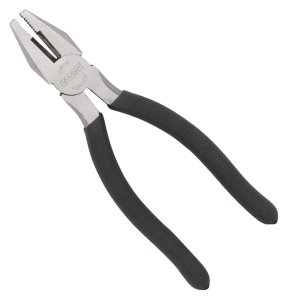 (image for) Vulcan JL-NP005 Linesman Plier, 7 in OAL, 1.2 mm Cutting Capacity, 1-1/4 in Jaw Opening, Black Handle, Non-Slip Handle