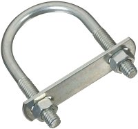 (image for) National Hardware N222-141 U-Bolt, 5/16-18 Thread, 1-3/8 in L Thread, Steel, Zinc