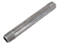 (image for) ProSource 1/2X11/2B Pipe Nipple, 1/2 in, Male, Steel, SCH 40 Schedule, 1-1/2 in L