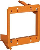 (image for) Carlon SC200RR Mounting Bracket, PVC, Orange, Wall Mounting