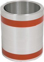 (image for) Amerimax 68306 Roll Valley Flashing, Aluminum, 10 ft OAL, 6 in OAW