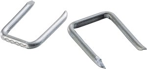 (image for) Gardner Bender MS-1550T Cable Staple, 1/2 in W Crown, 1-1/8 in L Leg, Metal, 25/PK