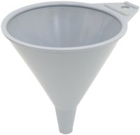 (image for) FloTool 05007 Small Funnel, 0.5 pt, HDPE, 4-3/4 in H, Gray