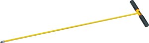 (image for) Seymour 85465 Soil Probe Utility Tool, 48 in L Probe, Fiberglass Probe, T-Cushion Grip Handle