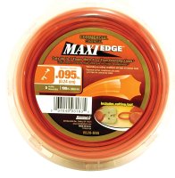 (image for) Arnold Maxi Edge Series WLM-H95 Trimmer Line, 0.095 in Dia, 100 ft L, Polymer, Orange